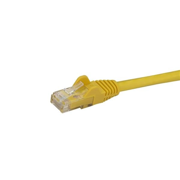 Cable 1M Amarillo Red Gigabit Cat6 Ethernet Rj45 Snagless