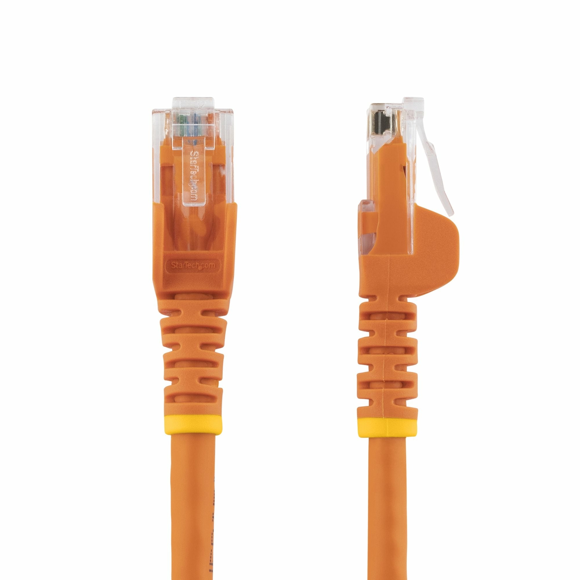 Cable 3M Red Ethernet Utp Cat6 Snagless Naranja Rj45