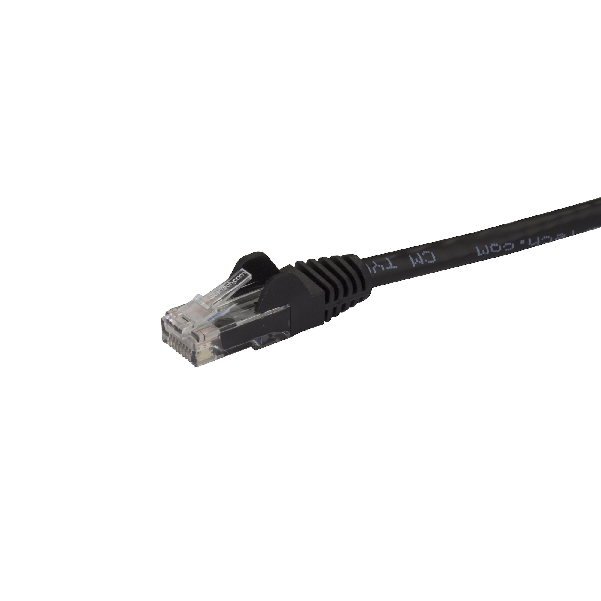 Cable Red 4.2M Negro Cat6 Ethe Ernet Gigabit Sin Enganches