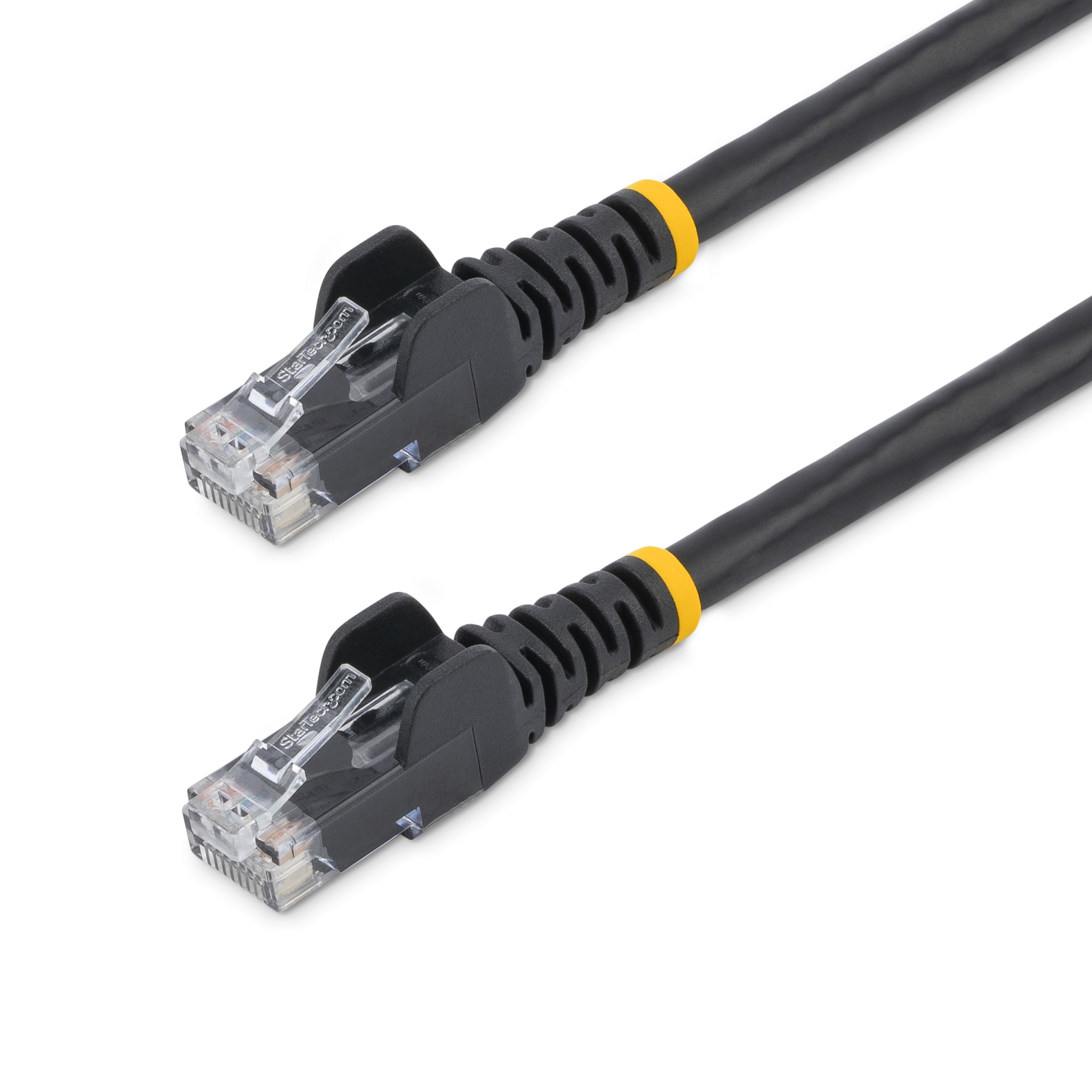 Cable De Red Rj45 Cat6 Negro 4.6M - Pack De 10 - Sin Enganche