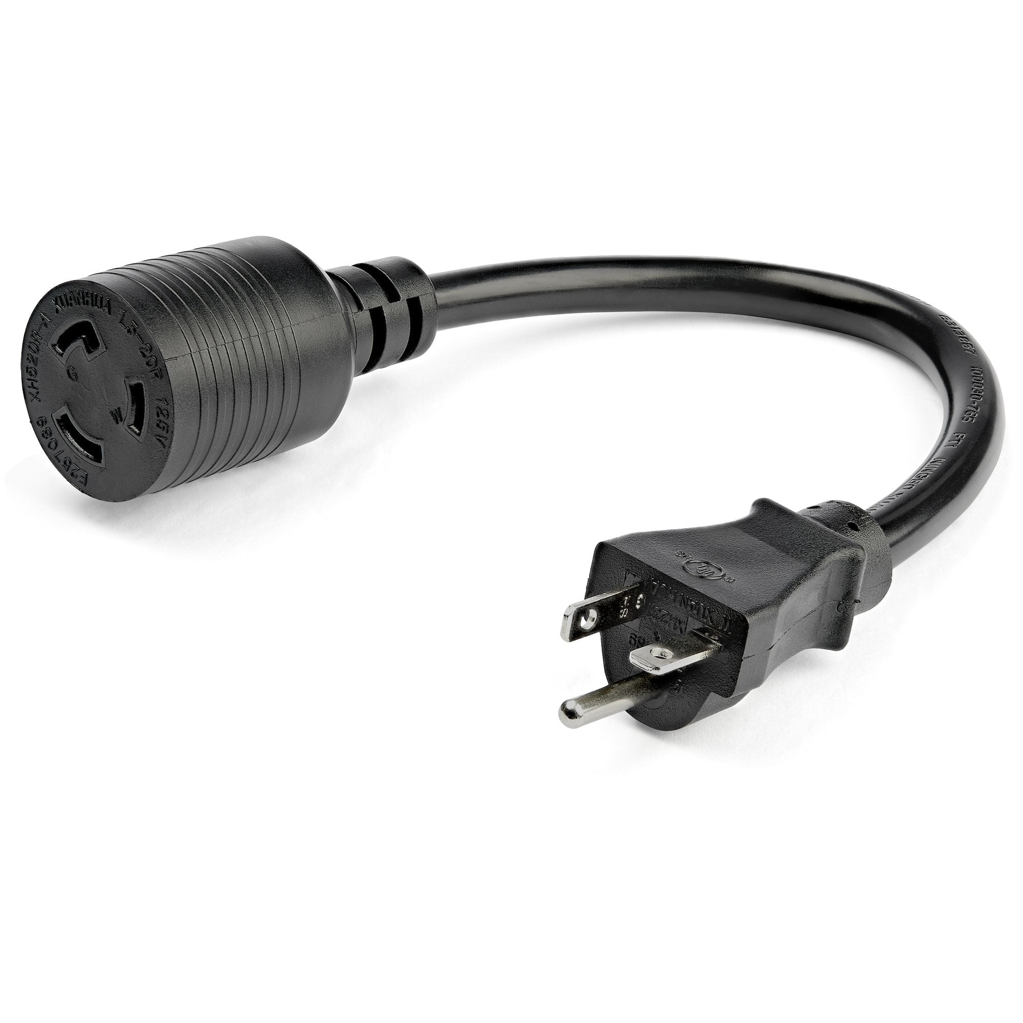 Cable De Alimentacion De 30Cm Nema L5 20R A Nema 5 20P 12Awg