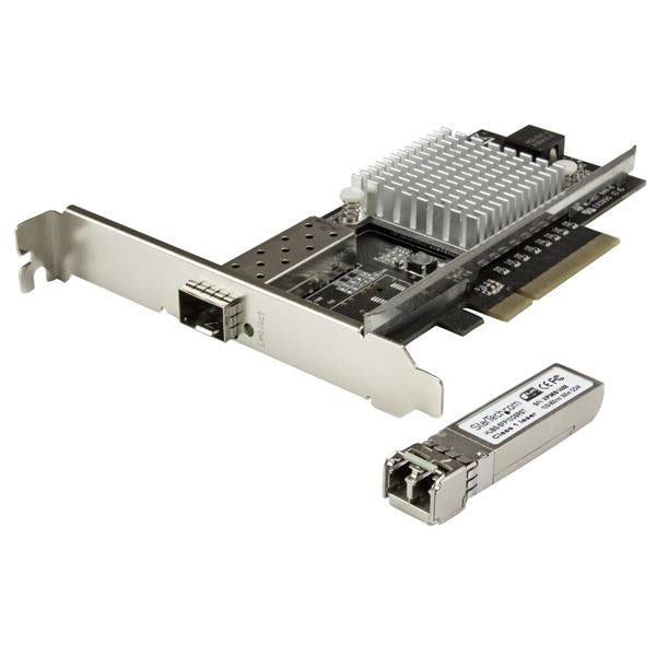 Tarjeta Pci Express De Red 1 Puerto 10Gb Sfp Chip Intel