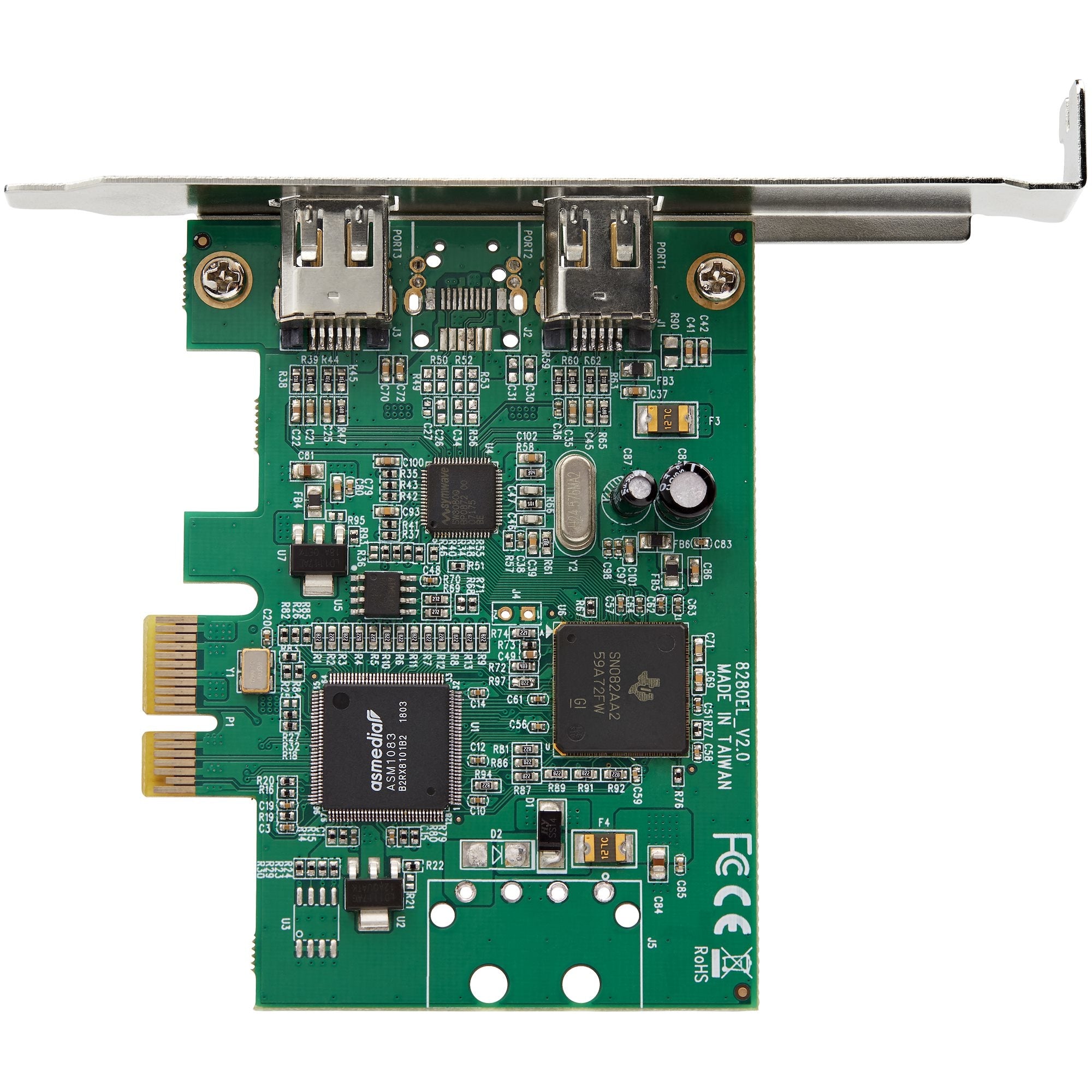 Adaptador Tarjeta Firewire Pci E 2 Puertos - Chipset Ti Tsb82Aa2