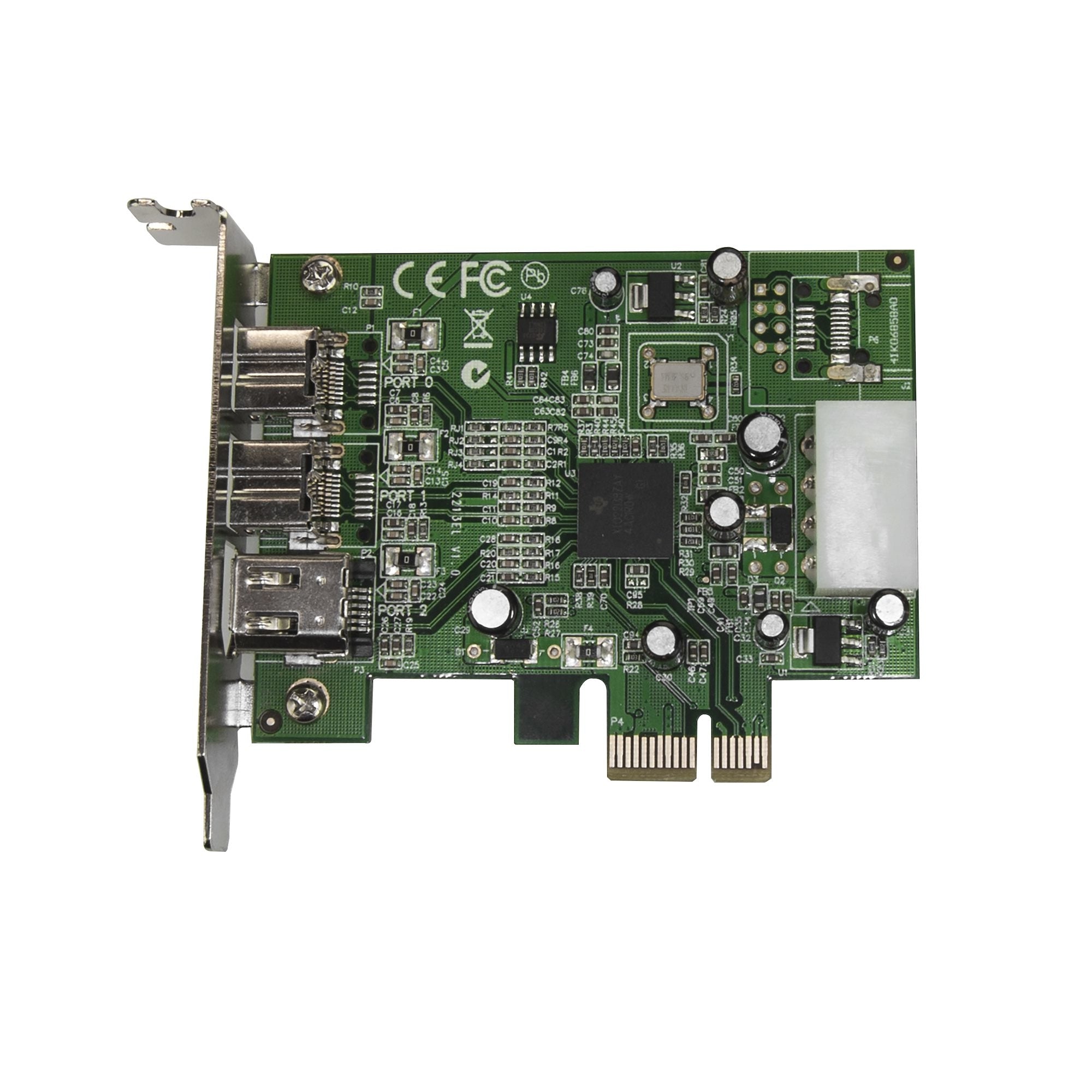 Adaptador Tarjeta Pci Express Firewire Perfil Bajo 3 Puertos  .