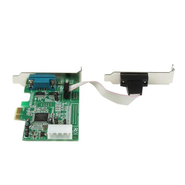 Tarjeta Adaptador Pci Express Perfil Bajo 2 Puertos Seriales  .