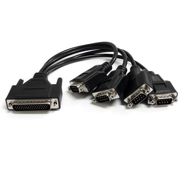 Tarjeta Adaptadora Pci Express Pcie De 4 Puertos Serial Con Cable Multiconector Rs232 Serie - 4X Db9 Macho - Breakout Cable - Startech.Com Mod. Pex4S553B