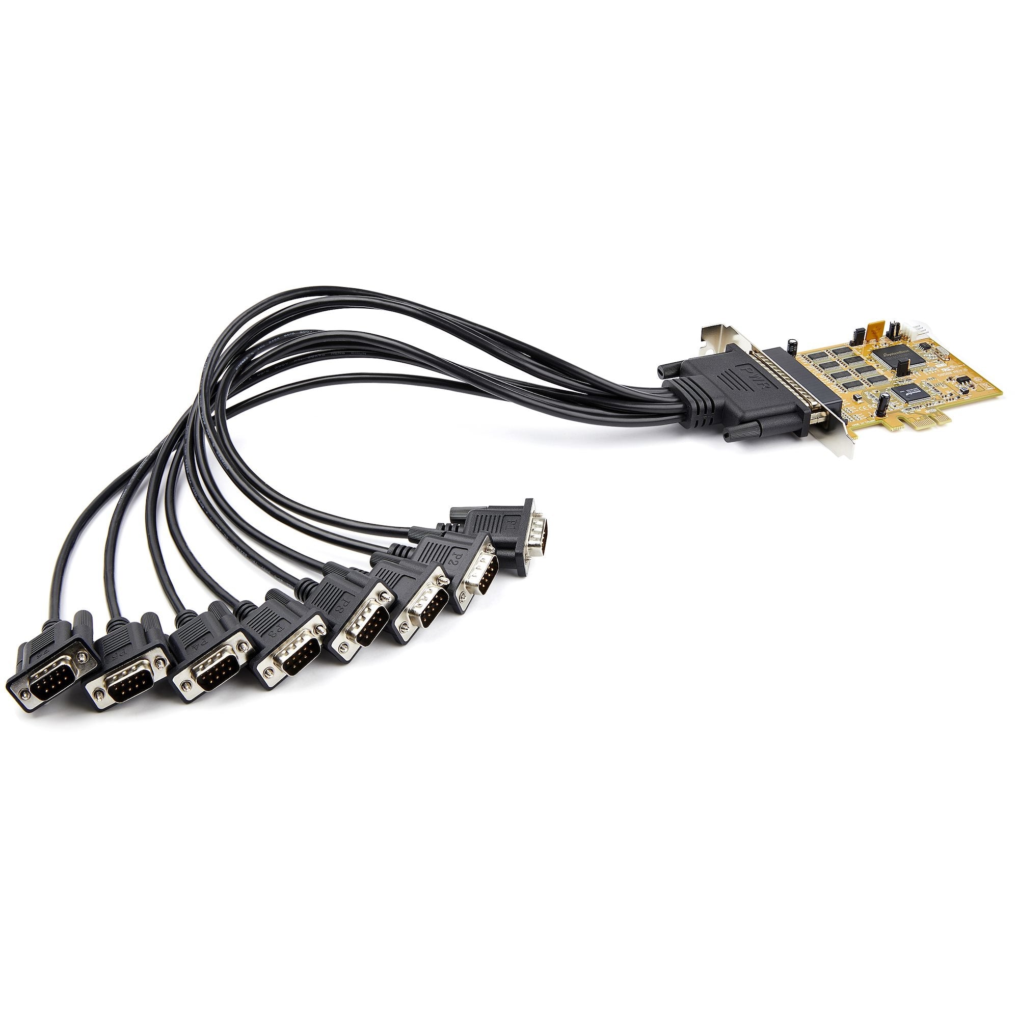 Tarjeta Serial Pci Express De 8 Puertos Rs232 - Pcie A Serie