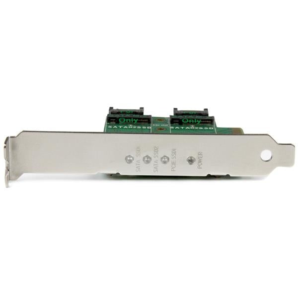 Tarjeta Adaptadora Pci Express 3.0 De 3 Puertos M.2 Para Ssd - 1X Nvme - 2X Sata Iii (Pexm2Sat32N1) - Startech.Com Mod. Pexm2Sat32N1