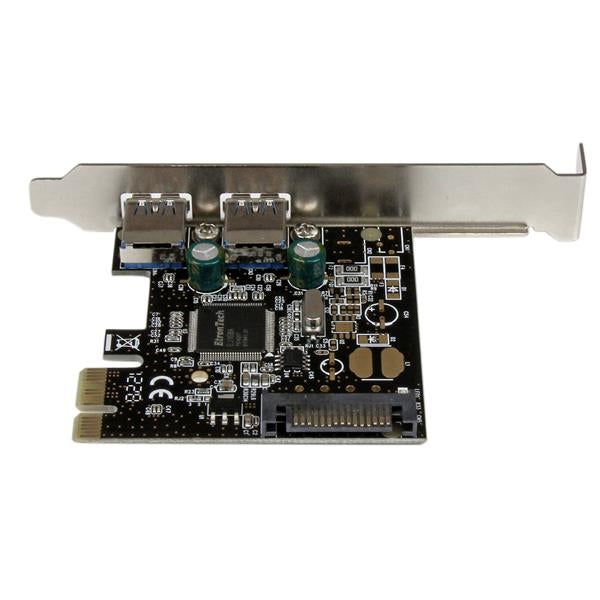 Tarjeta Pci Express 2 Puertos Usb 3.0 Con Alimentacion Sata Hu.