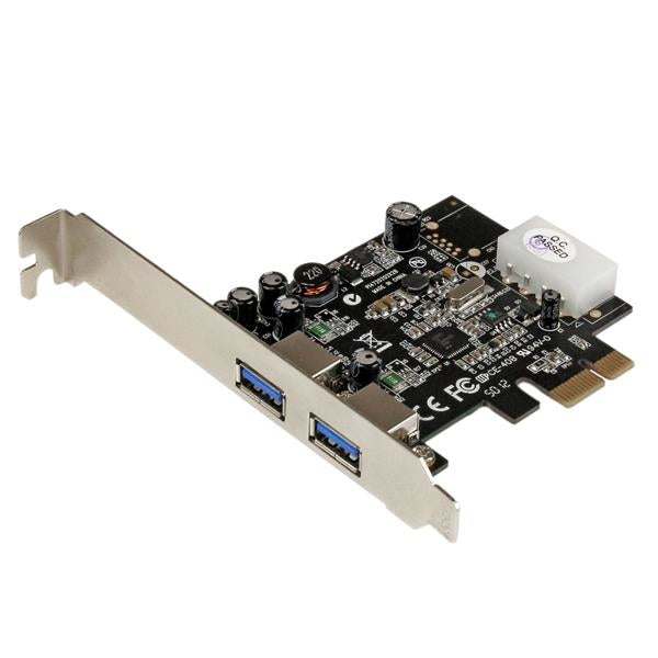 Tarjeta Pci Express 2 Puertos Con Usb 3.0 Fuente Molex Uasp