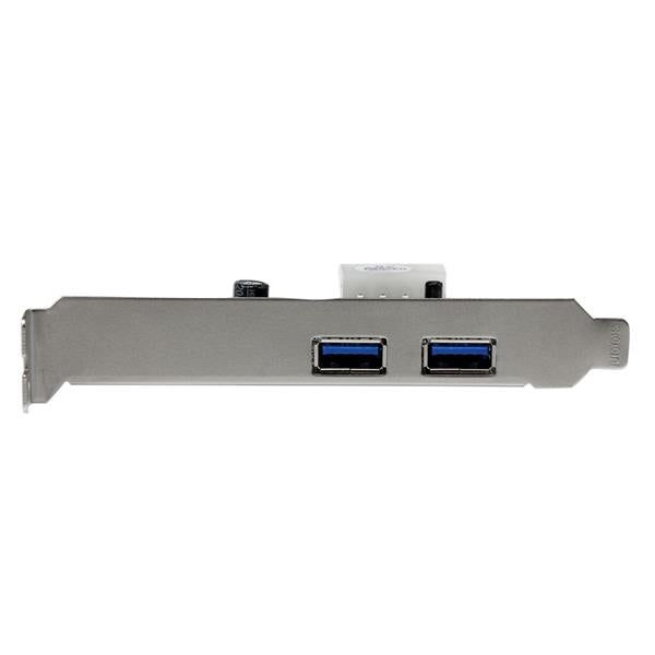 Tarjeta Pci Express 2 Puertos Con Usb 3.0 Fuente Molex Uasp