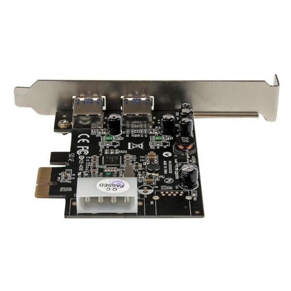 Tarjeta Pci Express 2 Puertos Con Usb 3.0 Fuente Molex Uasp