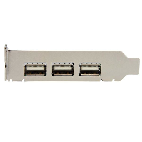 Adaptador Tarjeta Pci Express Perfil Bajo 4 Puertos Usb 2.0   .