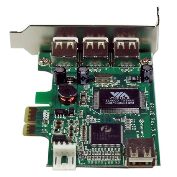 Adaptador Tarjeta Pci Express Perfil Bajo 4 Puertos Usb 2.0   .