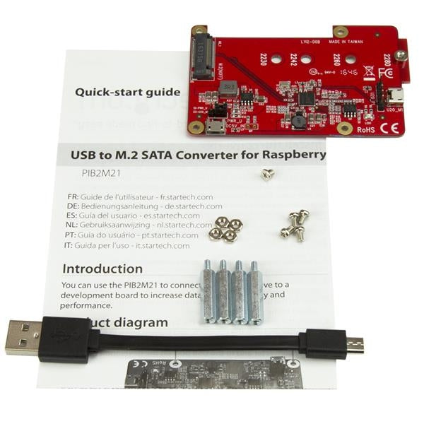 Conversor Adaptador Usb A M 2 Ngff Sata Ssd De Raspberry Pi