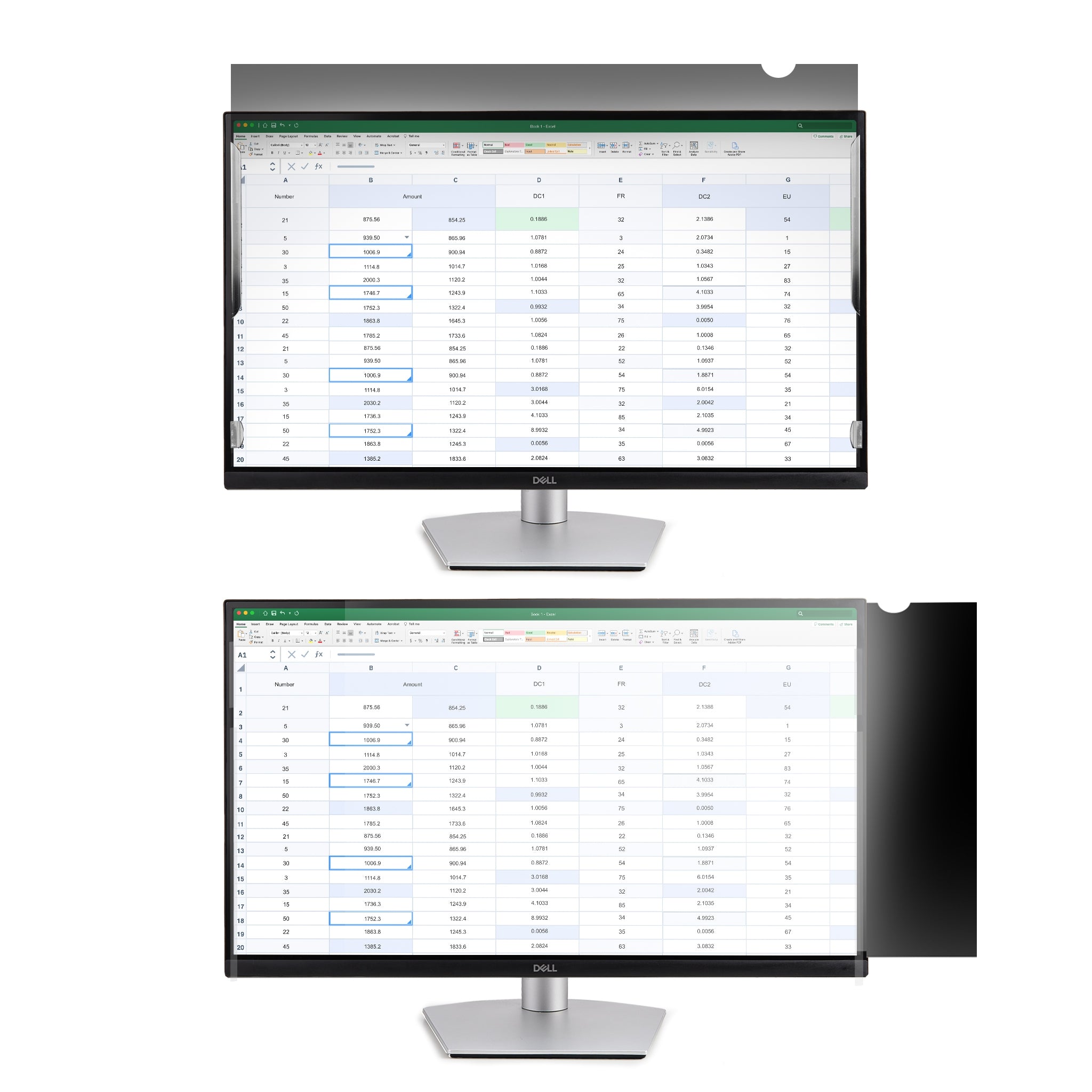 Filtro Pantalla De Privacidad Para Monitores Anchos 18.5