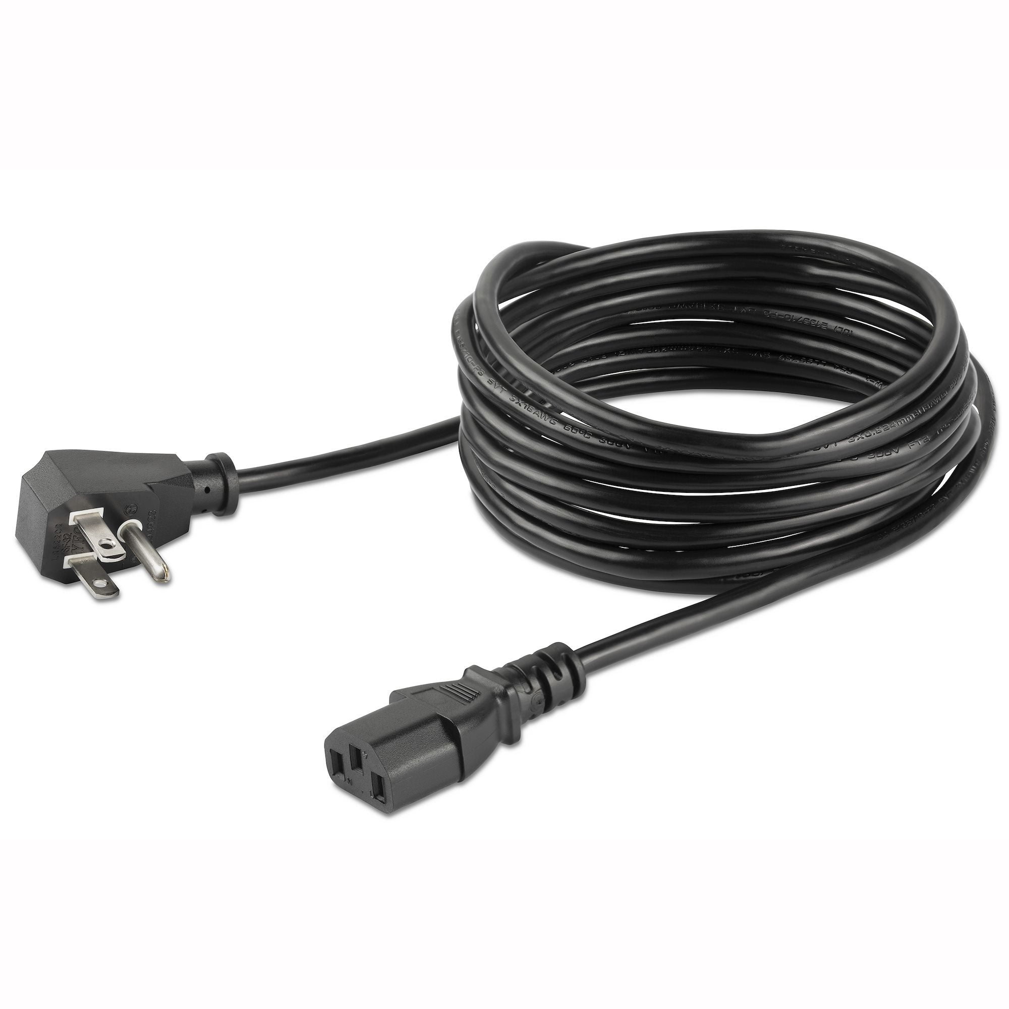 Cable De 3M De Alimentacion Plano Nema 5-15P A C13 Para Pc