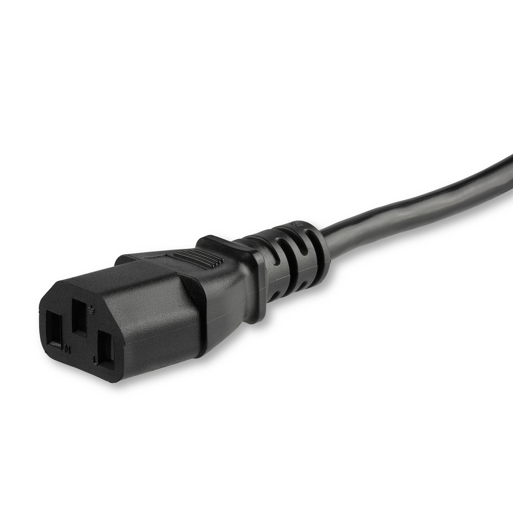 Cable De 1.8M De Alimentacion Plano Nema 5-15P A C13 Para Pc