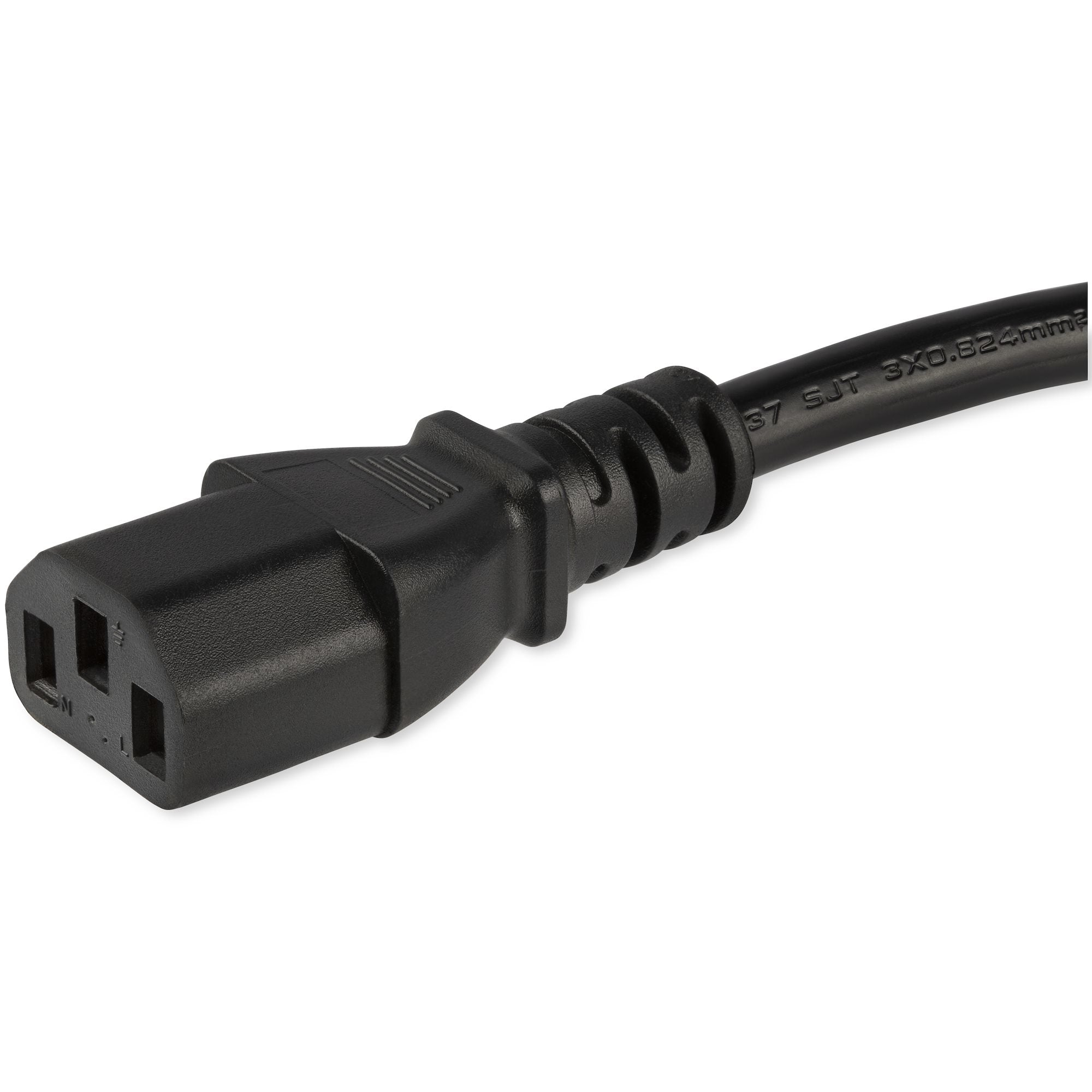 Cable De 3M De Alimentacion Acodado Nema 5-15P A C13 De Pc