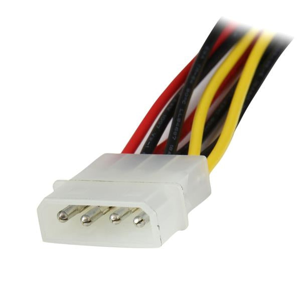 Cable 30Cm Adaptador Corriente Lp4 Molex A Doble Sata Con Segur.