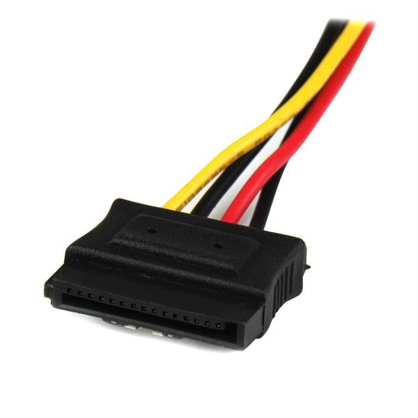 Cable 30Cm Adaptador Corriente Lp4 Molex A Doble Sata Con Segur.