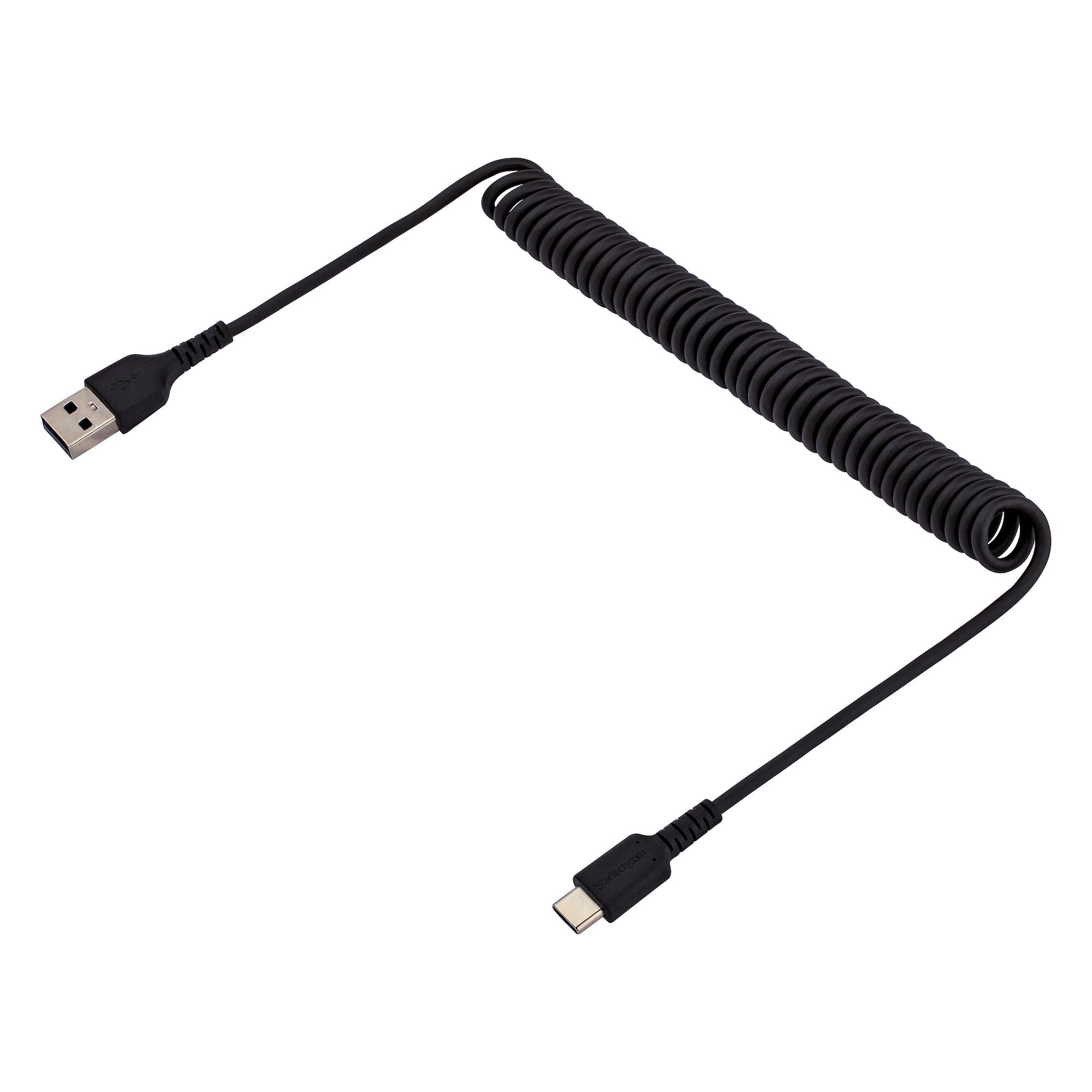 Cable 1M De Carga Usb A A Usb C Usb Tipo C En Espiral Usb