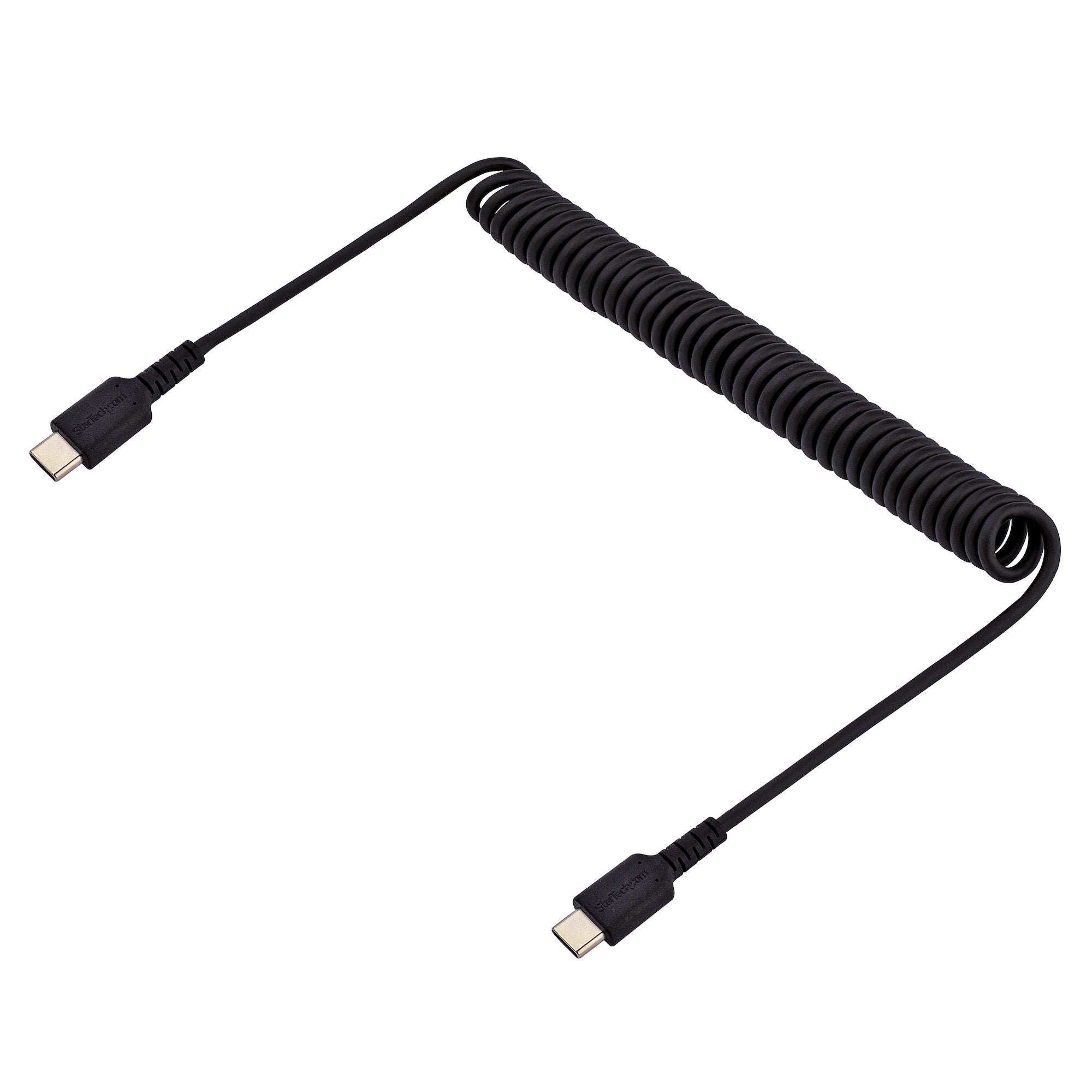 Cable De 1M De Carga Usb C Usb Tipo C En Espiral Usb 2.0