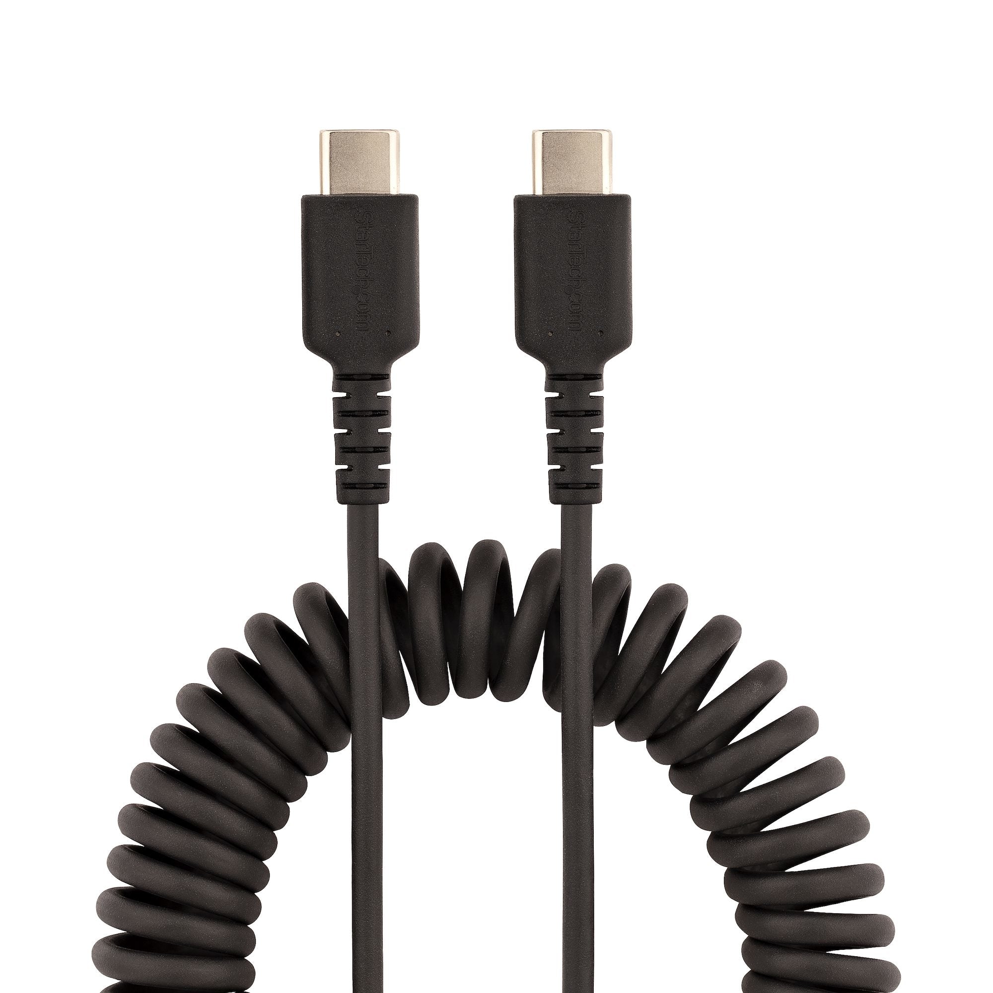 Cable De 1M De Carga Usb C Usb Tipo C En Espiral Usb 2.0