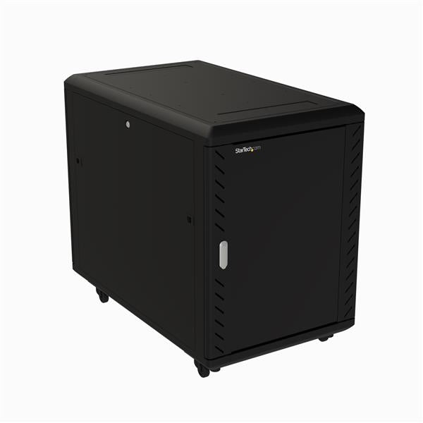 Gabinete Rack Para Servidores 15U - Incluye Ruedas Y Niveladores