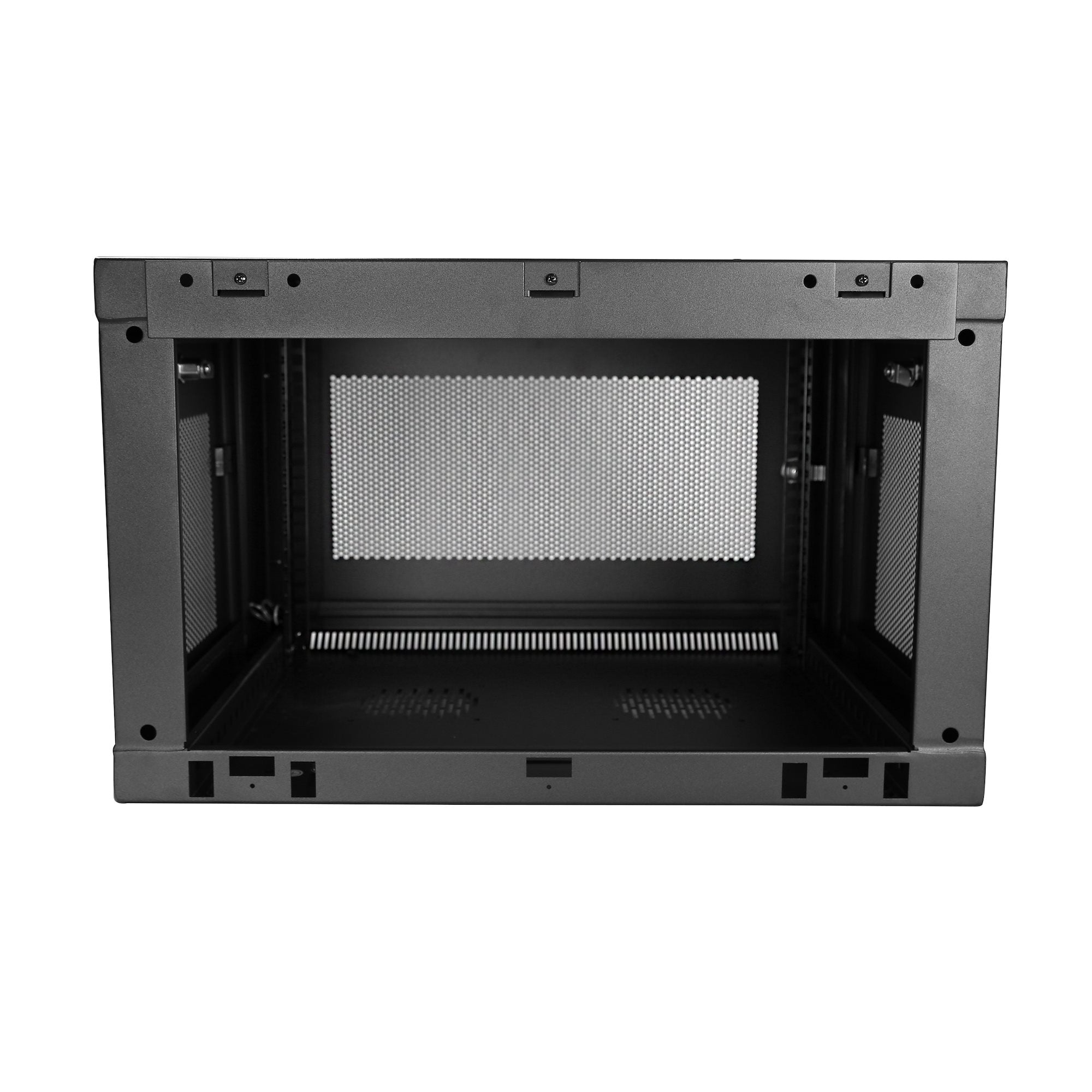 Gabinete Rack De Servidores 6U De 19 Para Montaje - Con Profundidad Ajustable De 38Cm/15 Y Cierre De Seguridad - Ventilacion, Estante Y Cinta De Gancho Y Felpa - Ensamblado Startech.Com