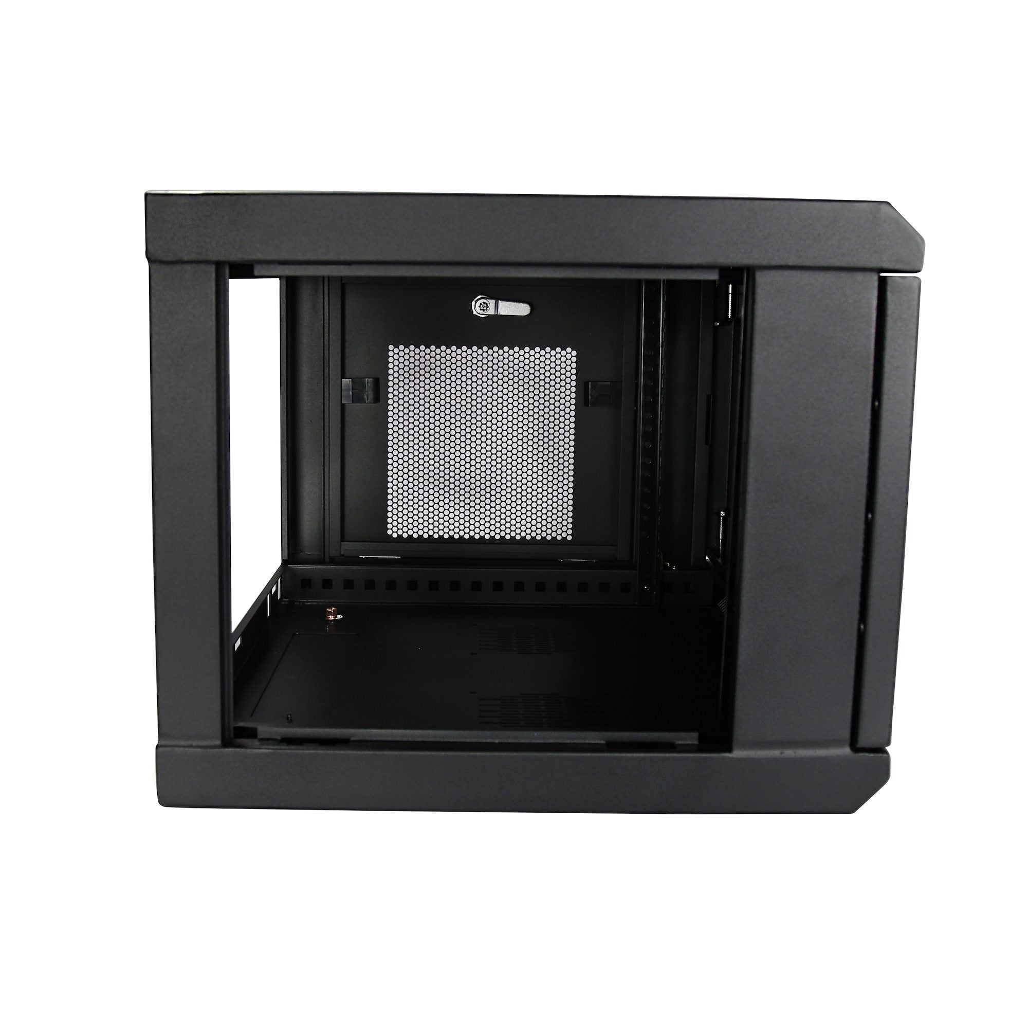 Gabinete Rack De Servidores 6U De 19 Para Montaje - Con Profundidad Ajustable De 38Cm/15 Y Cierre De Seguridad - Ventilacion, Estante Y Cinta De Gancho Y Felpa - Ensamblado Startech.Com