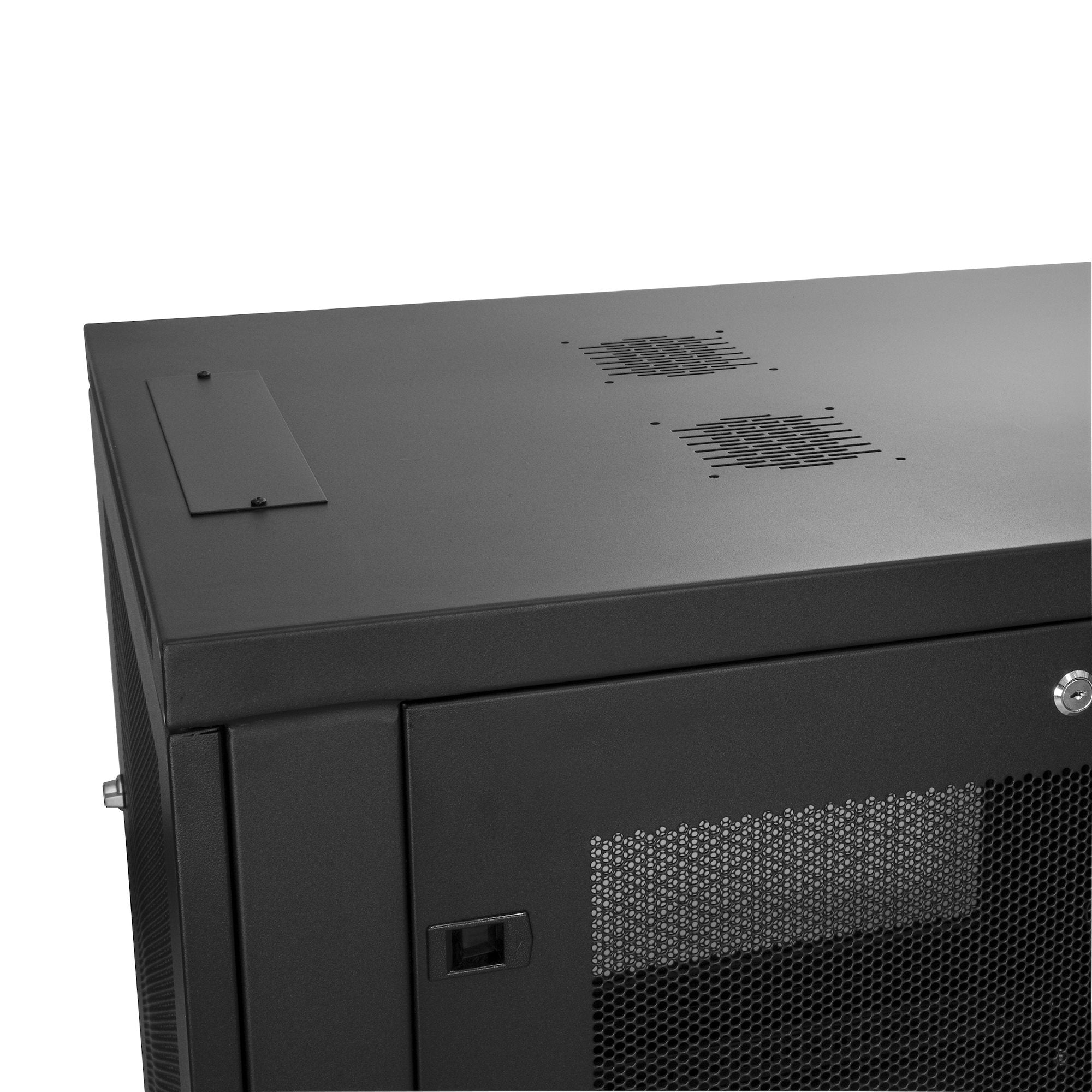 Gabinete Rack De Servidores 6U De 19 Para Montaje - Con Profundidad Ajustable De 38Cm/15 Y Cierre De Seguridad - Ventilacion, Estante Y Cinta De Gancho Y Felpa - Ensamblado Startech.Com