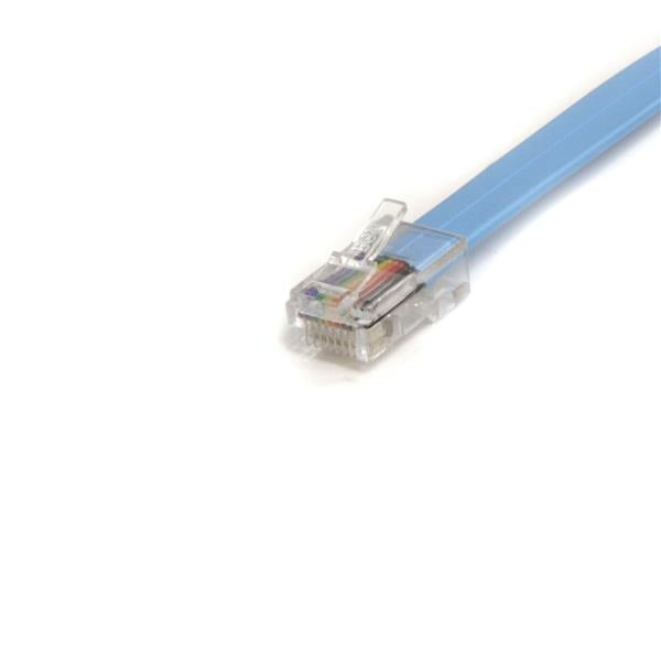 Cable 1.8M Rollover De Consola Cisco Rj45 Ethernet Macho A Mach.