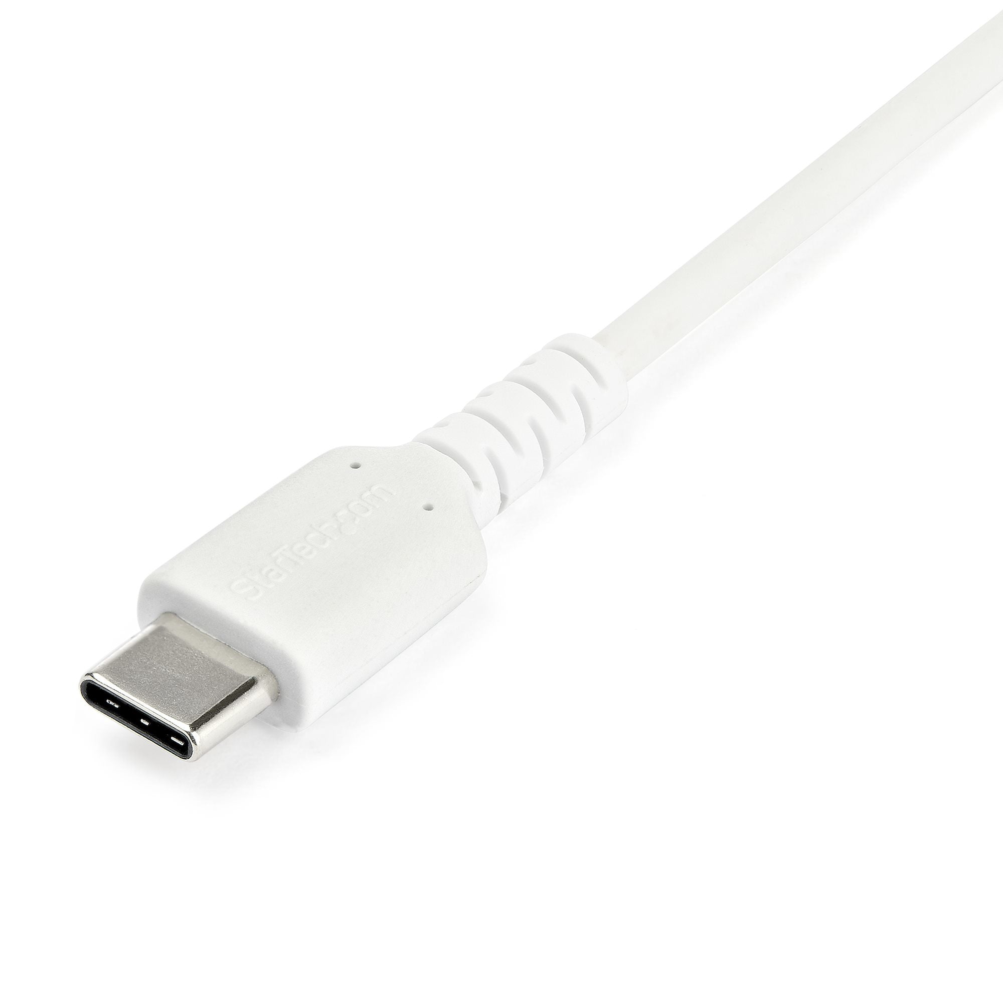 Cable Usb 2.0 A Usb-C De 1 M Blanco - Con Fibra Aramida