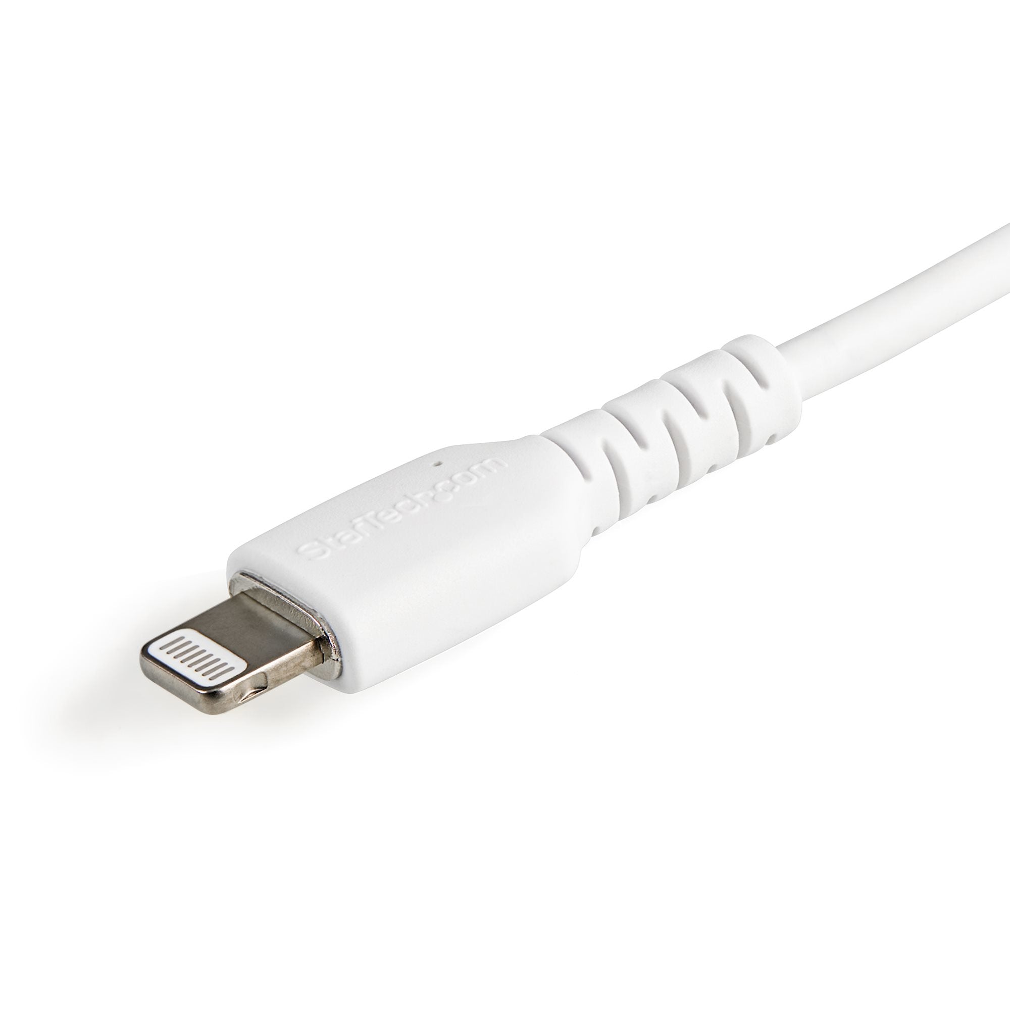 Cable Usb A Lightning Blanco De 15Cm   Certificacion Mfi Apple