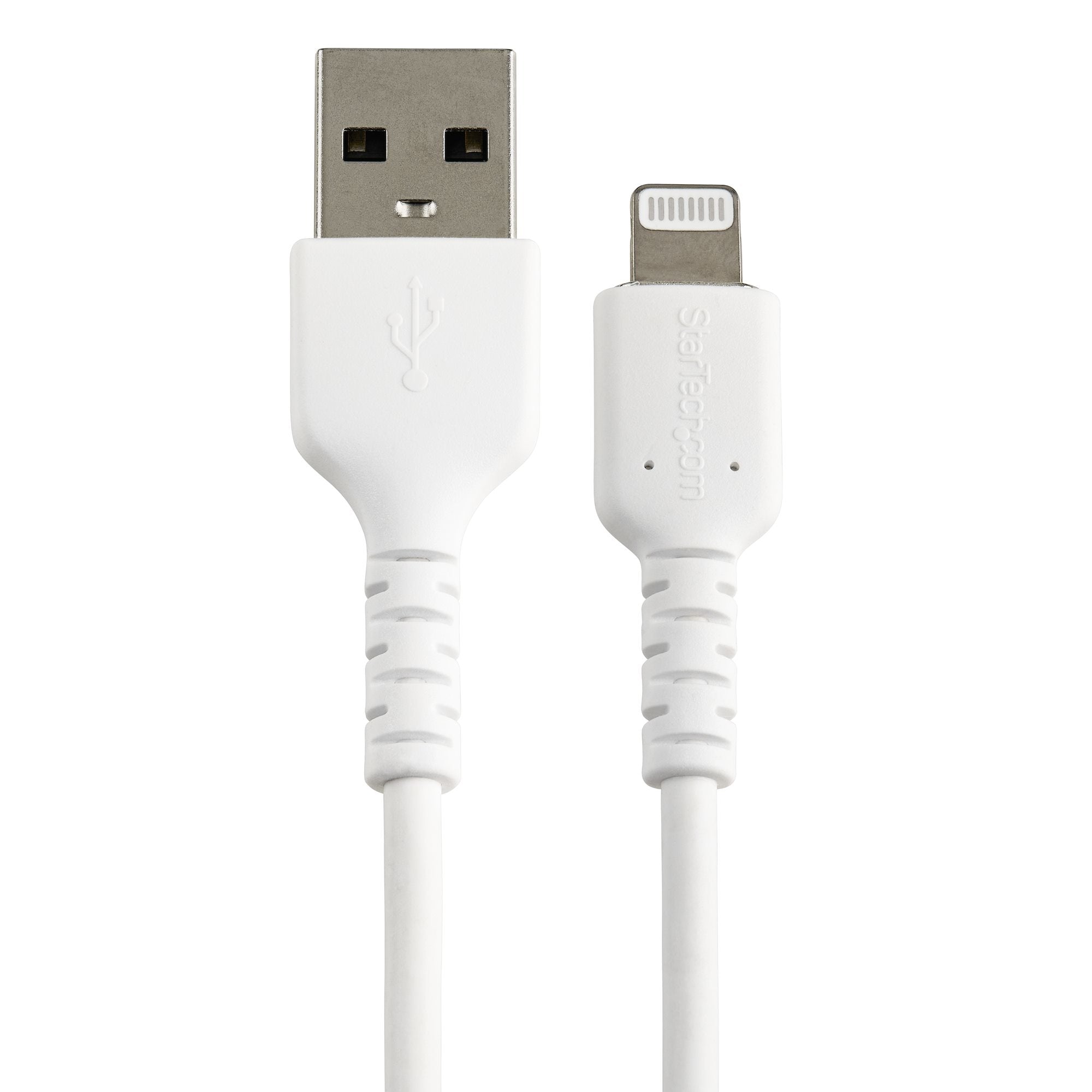 Cable Usb A Lightning Blanco De 15Cm   Certificacion Mfi Apple