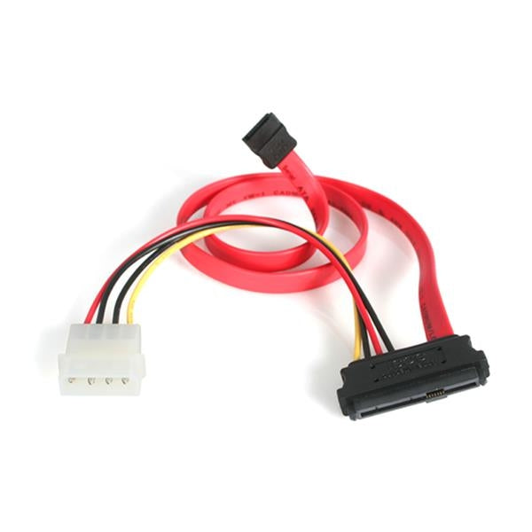 Adaptador Cable Divisor Sas De 29 Pines Sff-8482 A Molex Y Sata - 1X Sata - 1X Macho Lp4 - 1X Sas - Sff8482 - Startech.Com Mod. Sas729Pw18