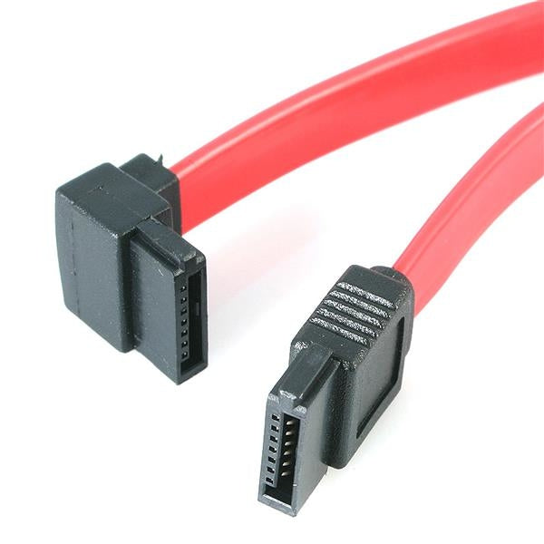 Cable 45Cm Sata Serial Ata En Angulo Recto Izquierdo Acodado