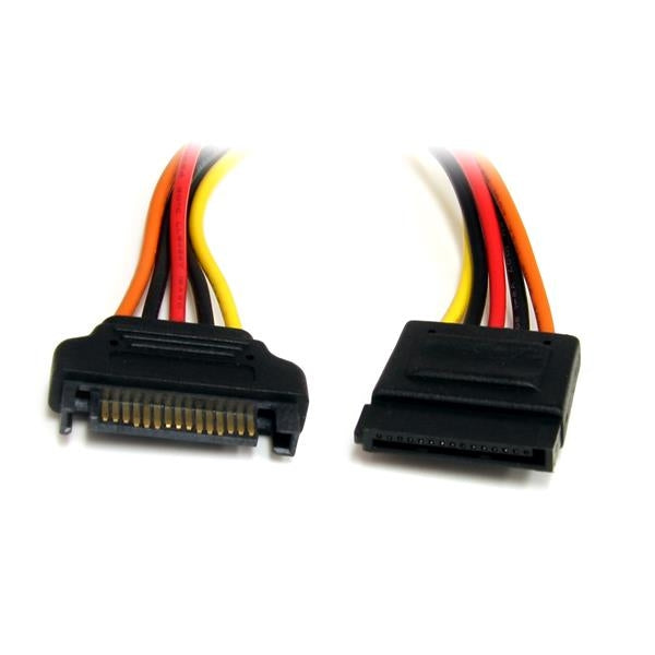 Cable 30Cm Extension Corriente Alimentacion Sata - 15 Pines    .