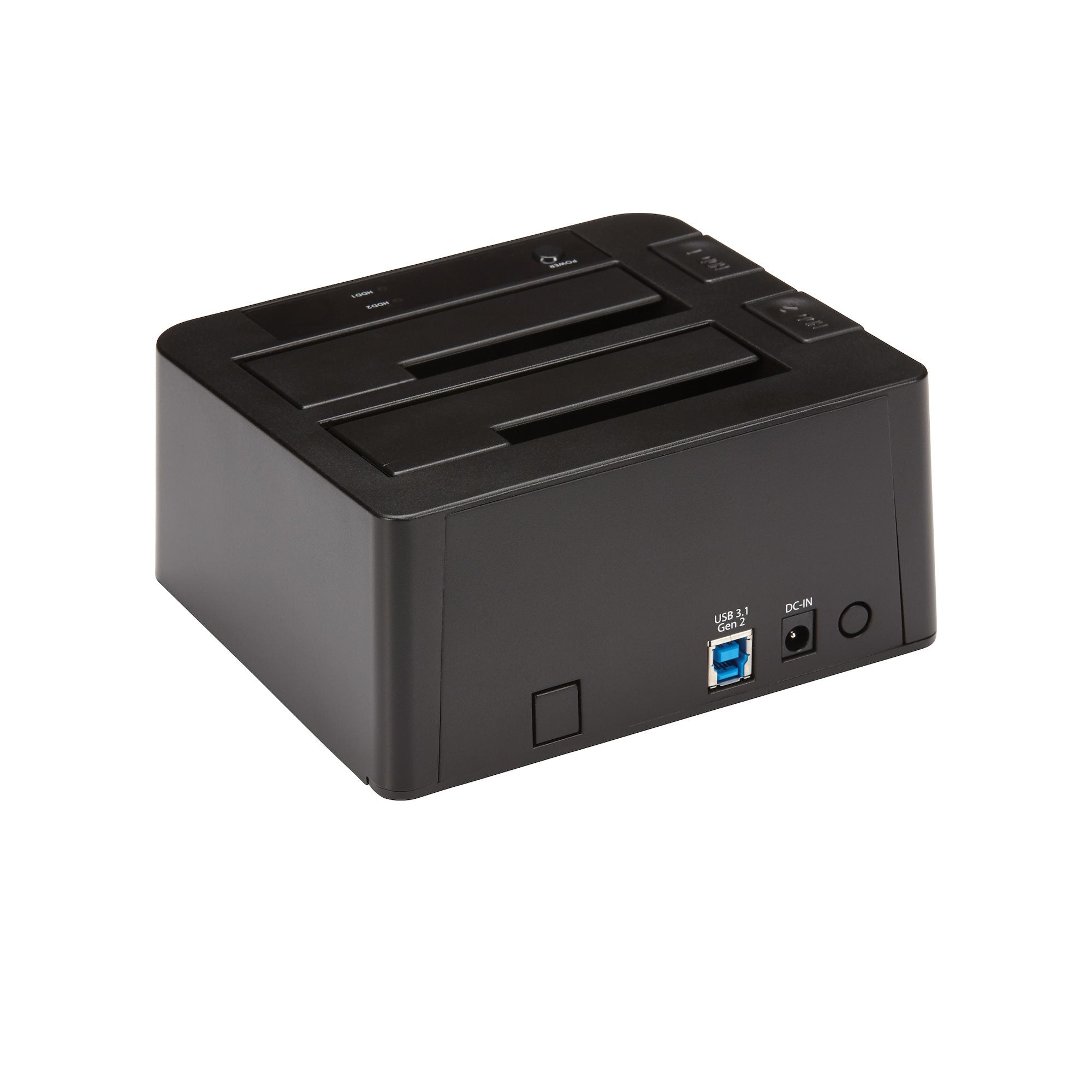 Docking Station Usb 3.1 Uas 2 Bahias Dd Ssd Sata 2.5 O 3.5