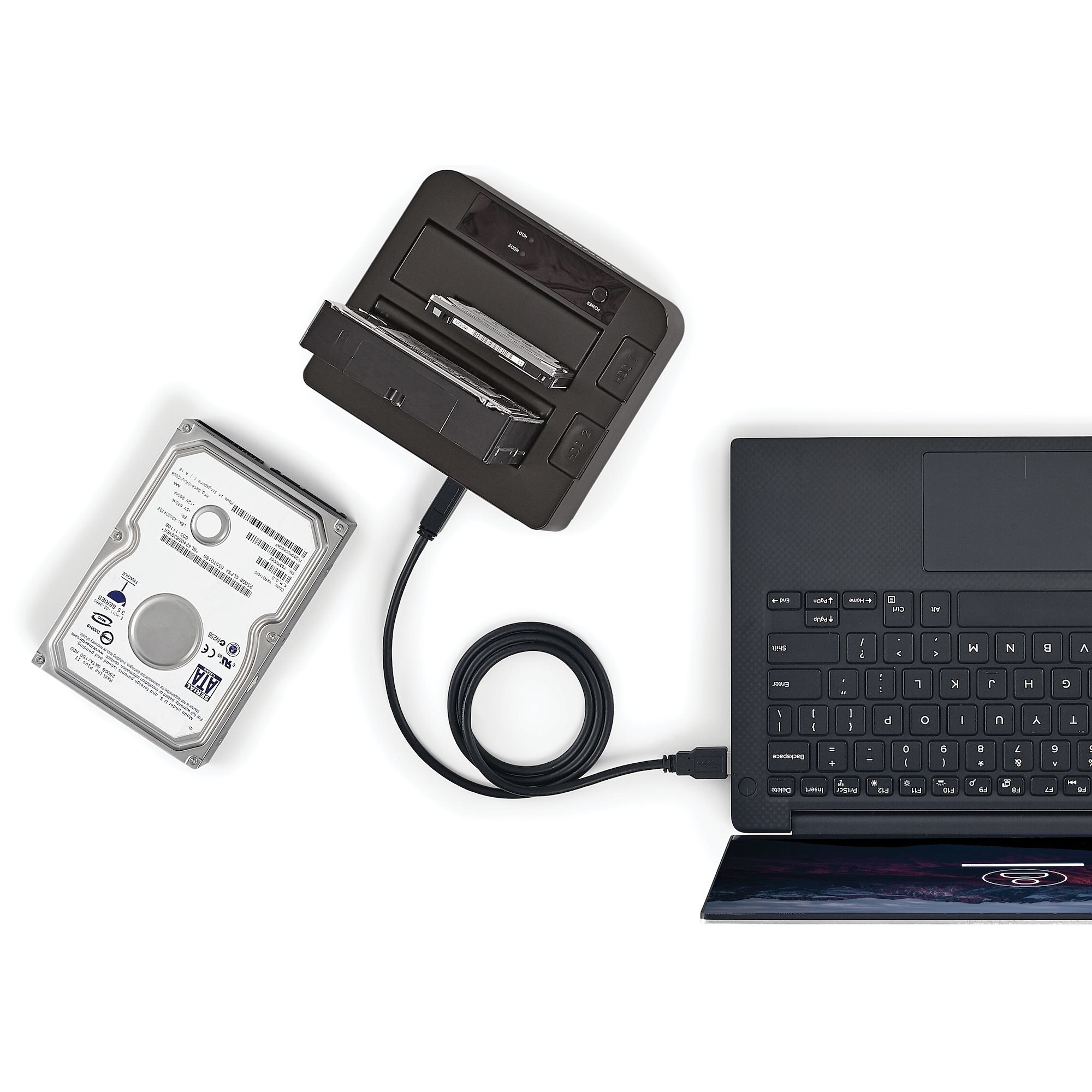 Docking Station Usb 3.1 Uas 2 Bahias Dd Ssd Sata 2.5 O 3.5