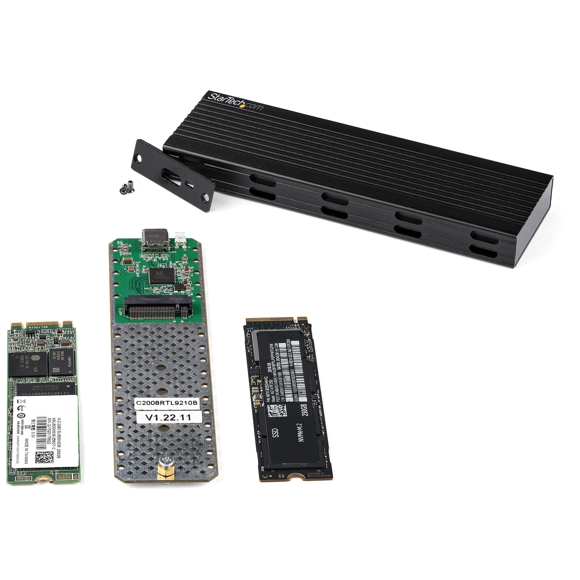 Gabinete Usb A Ssd M.2 Sata Nvme Ngff Usbc Usba