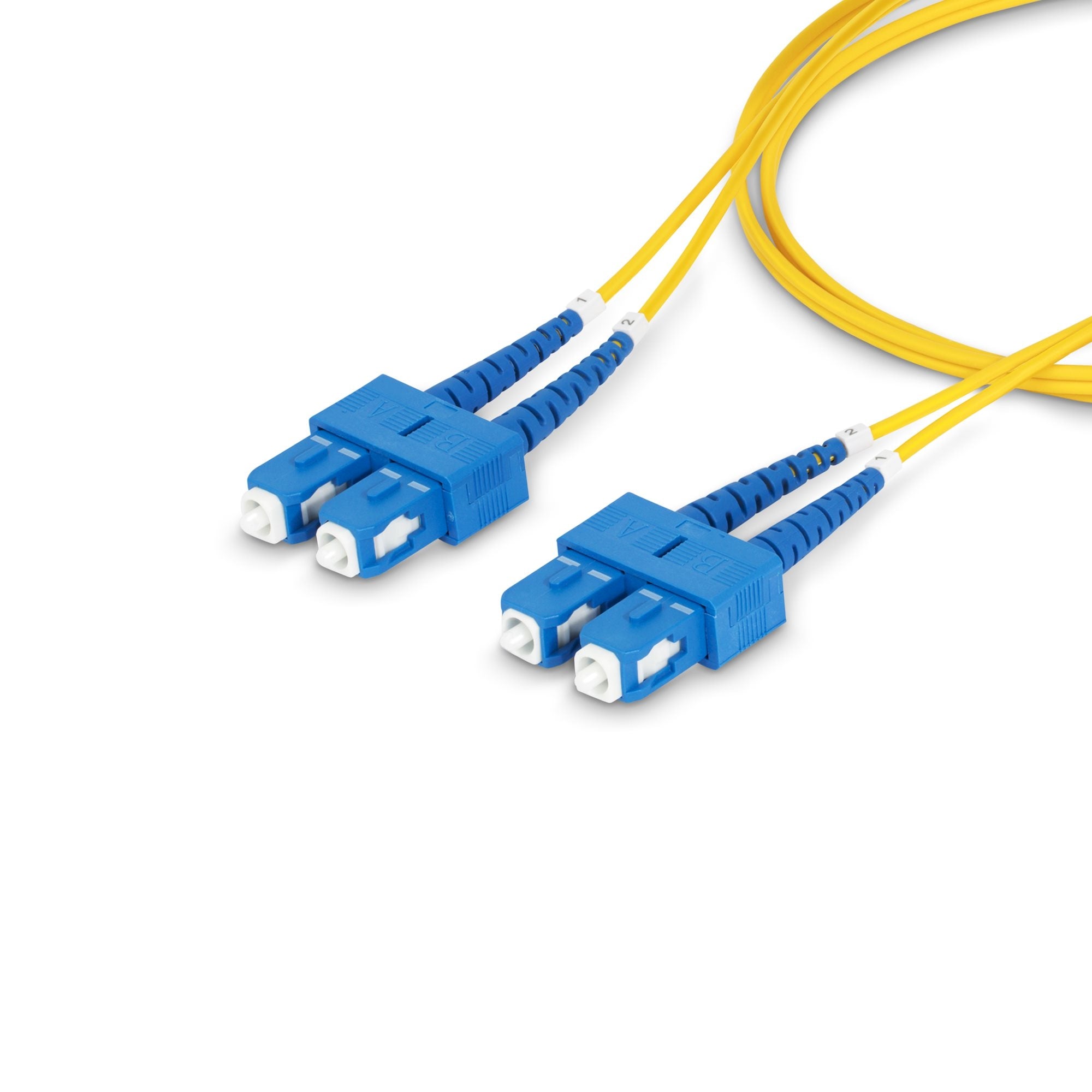 Cable De Fibra Optica Sc A Sc Upc  Os2 Monomodo De 2M