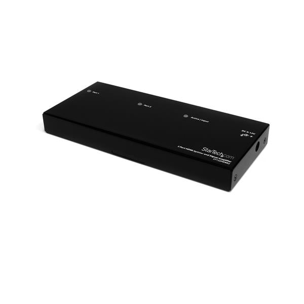 Divisor Bifurcador Hdmi 2 Puertos Con Amplificador Splitter