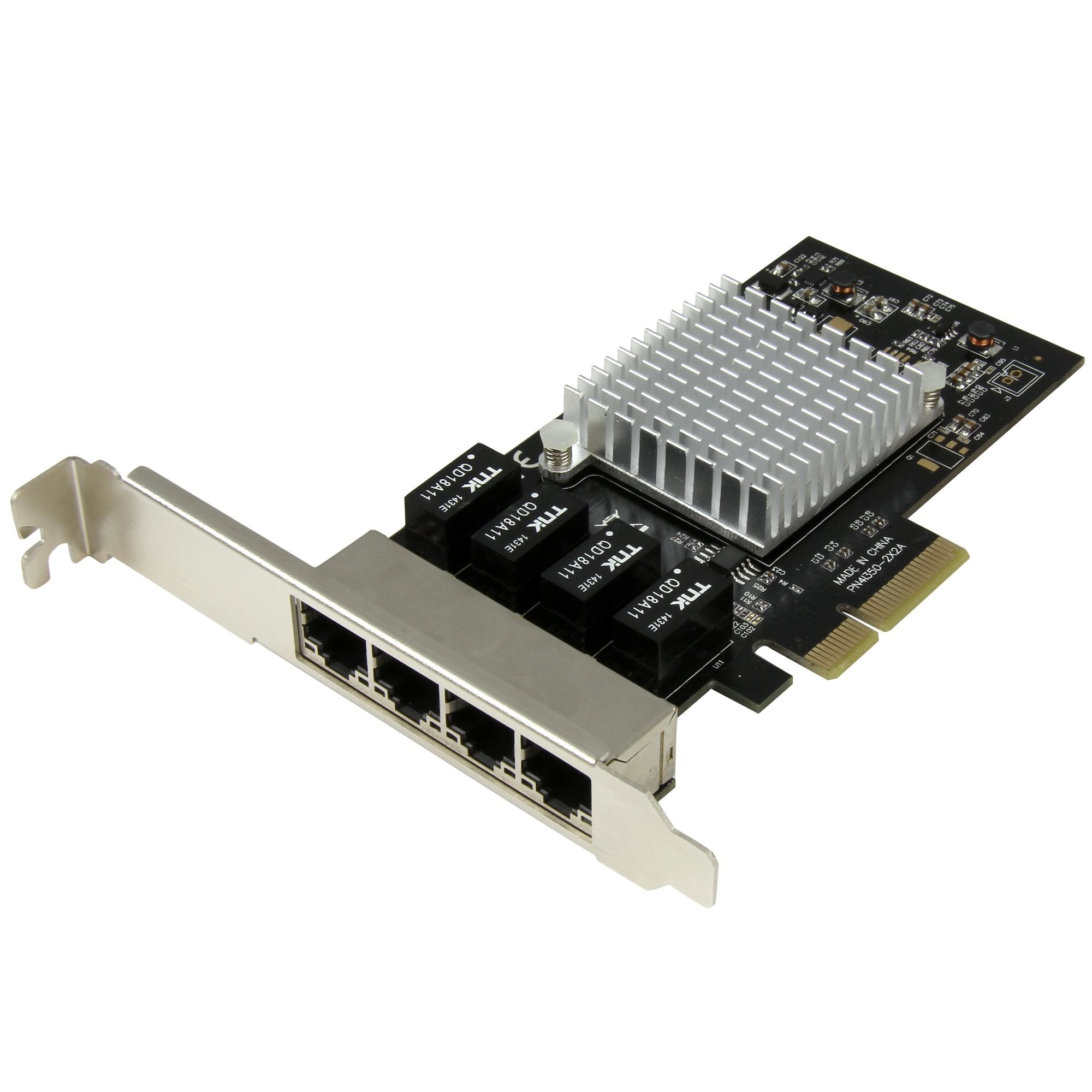 Tarjeta De Red Pci Express Ethernet Gigabit 4 Puertos