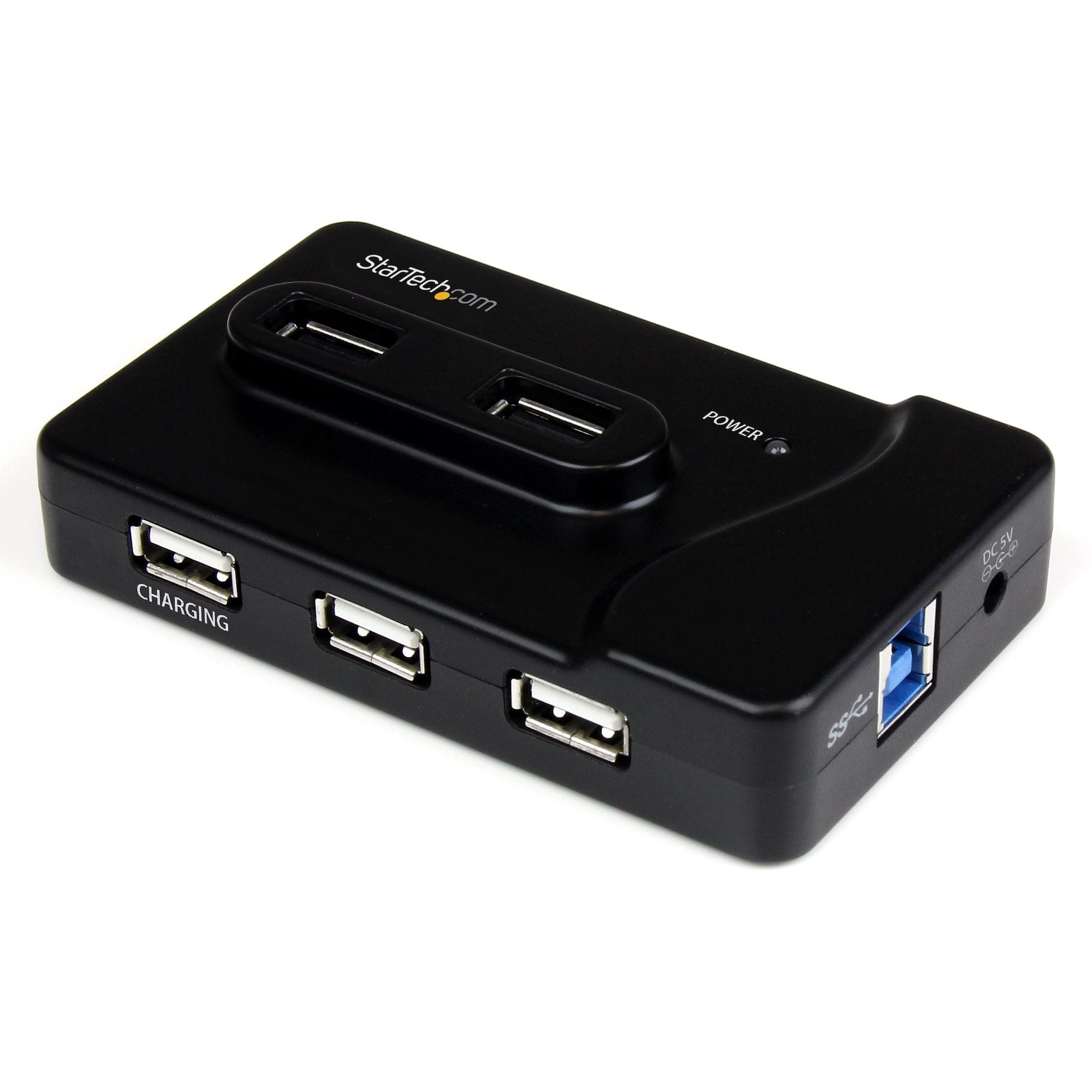 Concentrador Hub Usb 6 Puertos 2X Usb 3.0 4X Usb 2.0 1X 2A