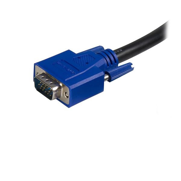 Cable Kvm Universal 2 En 1 Ps/2 Hd-15 Vga De 3M            .