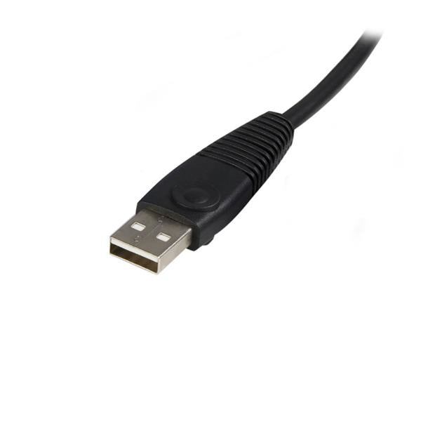 Cable Kvm Universal 2 En 1 Ps/2 Hd-15 Vga De 3M            .