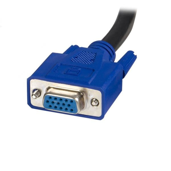 Cable Kvm Universal 2 En 1 Ps/2 Hd-15 Vga De 3M            .