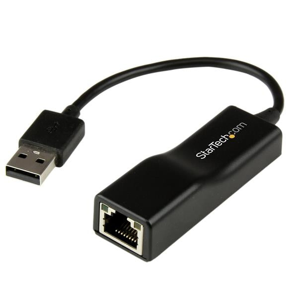 Adaptador Usb 2.0 De Red Fast Ethernet 10/100 Mbps - Nic Externo Rj45 - Startech.Com Mod. Usb2100